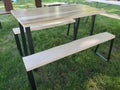 Shipping Included, Ambrosia Maple Dining Set, Patio Set, Picnic Table, Indoor/Outdoor Dining Set