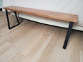 Shipping Included, Bench, Rustic Bench, Farmhouse Bench, Entryway Bench, Modern, Small Table, Butcher Block Style, Industrial Bench