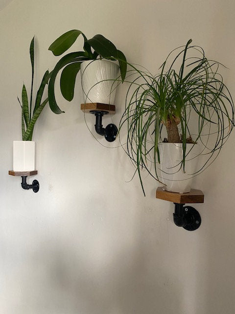 Shipping Included, Plant Stand, Hexagon Shelf, Plant Shelf, Farmhouse, Rustic Plant Stand