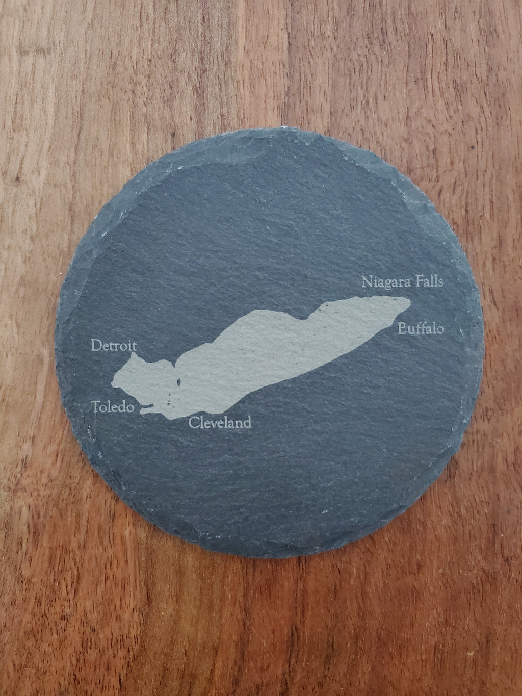 Shipping Included, Great Lakes 5 Pack - Great Lake Coaster W/ Cities- Bumpers Included-Lakes Superior, Michigan, Huron, Erie and Ontario