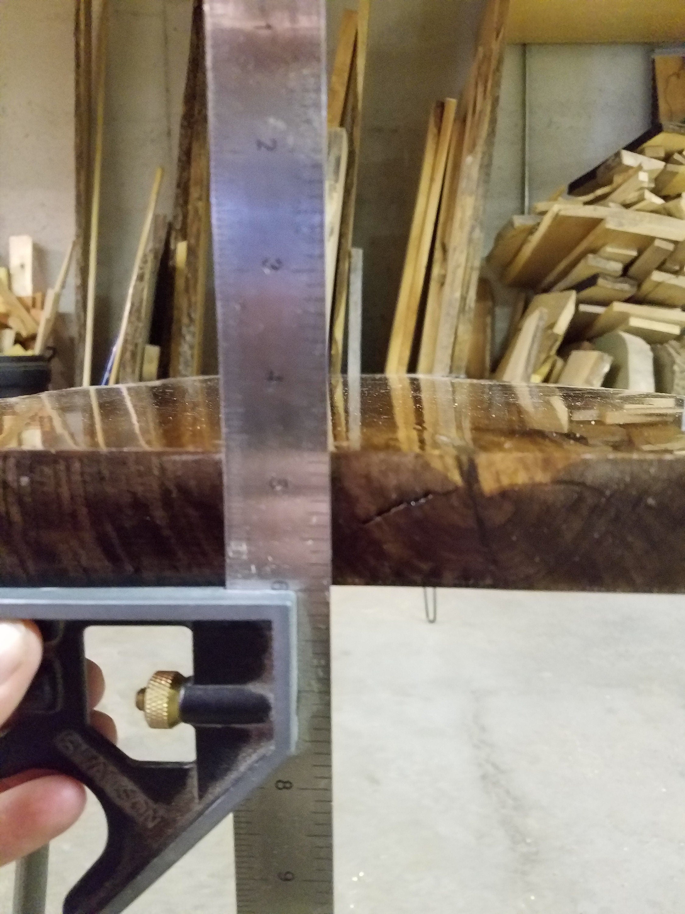 Shipping Included, Walnut Hardwood, Live Edge, Epoxy Resin, Sofa/Entry Table