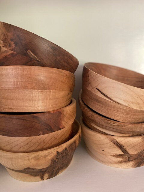 Shipping Included, Maple Salad Bowls (Ambrosia), Price is Per-Bowl