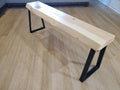 Shipping Included, Live Edge 4 Foot Pine Bench, Indoor/Outdoor Bench, Patio Furniture, Thick Slab