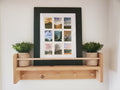 Shipping Included, Natural Cedar Combination Shelf (Custom Sizing Available), Nursery Cedar Combination Shelf, Playroom Shelf, Entryway Shelf, Cedar Decor