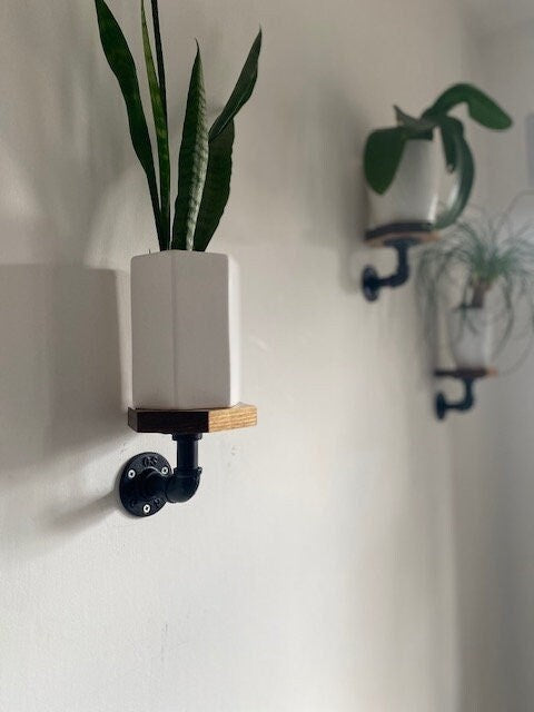Shipping Included, Plant Stand, Hexagon Shelf, Plant Shelf, Farmhouse, Rustic Plant Stand