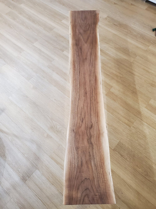 Shipping Included, 6 Foot Live Edge Walnut Bench, Indoor/Outdoor Furniture, Large Slab
